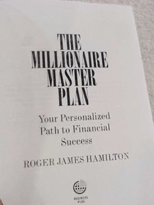 The Millionaire Master Plan by Roger James Hamilto