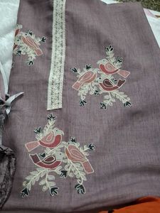 embroidered suit fabric