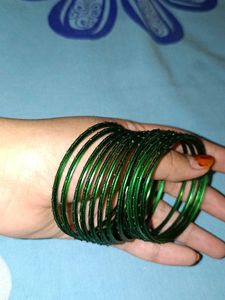 Dark Green Bangles