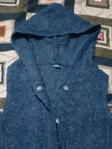 Cozy Sleeveless Knit Cardigan