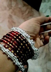 Silver Bangle Set