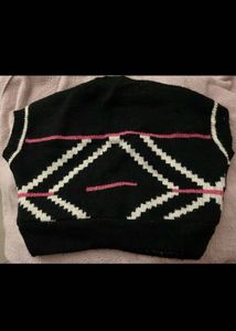 Chic Black knut west with Pink &amp; White Accents