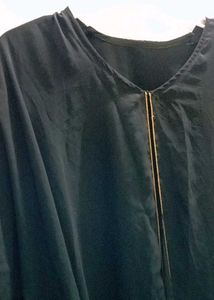 Kaftan Style Black Abaya