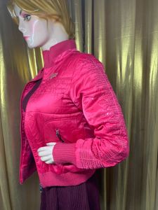 Stylish Pink Bomber Jacket