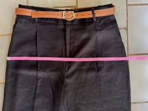 Zara Linen Trousers with Belt