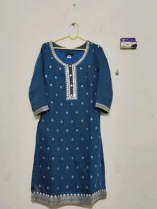 Elegant Teal Kurta Set || Festive wear