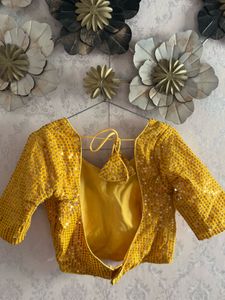 Sparkling Yellow Blouse