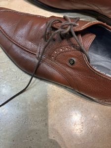Men's Brown Leather Dress Shoes