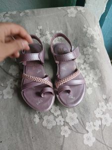 Sparkling Lilac Sandals for Girls