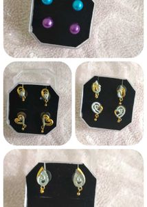 14 set combo earrings Assorted