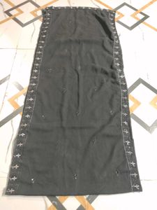 Elegant Black Sequined Ethnic Gown