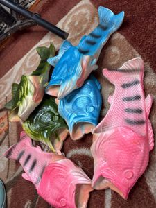 stock clear Fun Fish Sandals - Set of 3