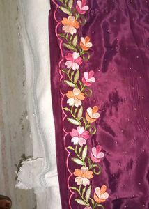 Embroidered Silk salwar kurta
