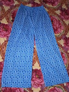 Combo of Checkerboard Wide Leg Pants