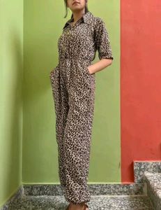 Tigerprint Jumpsuit