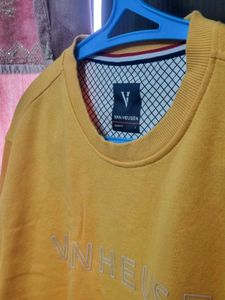 Van Heusen Yellow Sweatshirt