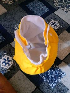 Yellow Reusable Diaper