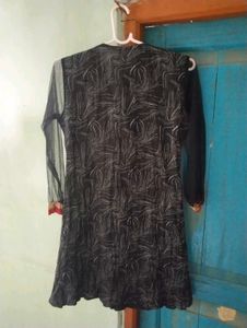 Length 34, offer prices,Embroidered Black Kurta