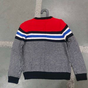 Striped Knit Sweater