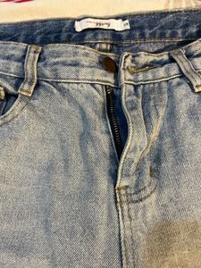 Light Wash Wide Leg Jeans