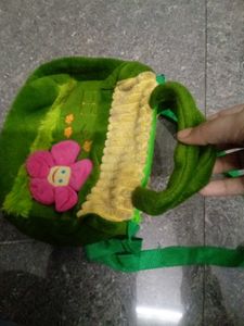 Cute Green Stuffed Animal Backpack
