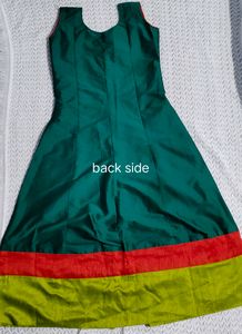 New Sleeveless Silk Kurti