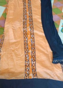 Silk blend Kurti with dupatta