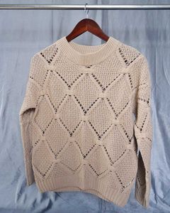 Beige Knit Sweater