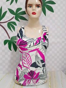 (884)Floral One-Piece Swimsuit