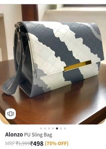 Grey Sling Bag