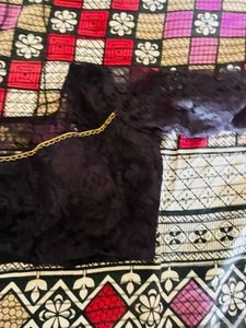 black full sleeve blouse