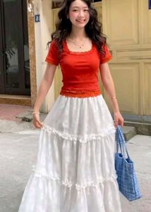 Cute Lace Trim Cropped Top FREEBIE ❗
