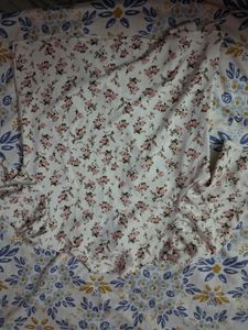 Cute Floral Print Top