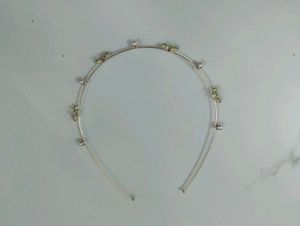 Cute Bow &amp; Pearl Headband