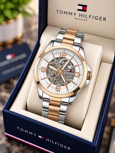 Tommy Hilfiger Watch - Elegant Gold &amp; Silver