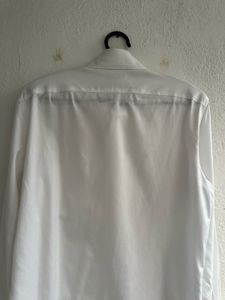 Classic White Button-Down Shirt