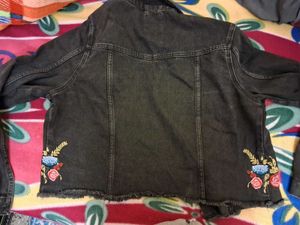 Embroidered Denim Jacket
