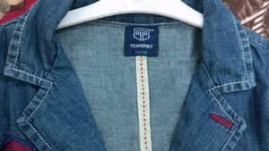 Blazer Or Coat In Denim For 6to 9year Boy