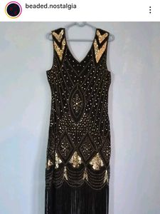Sparkling Sequin Flapper Dress