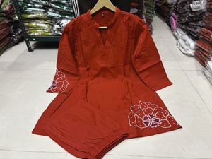 Elegant Rust Co-ord Set