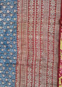 Beautiful Blue Banarasi Silk Saree