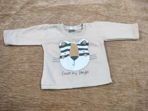 Cute Tiger Print Baby Set