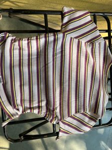 Striped Ribbed T-Shirt
