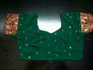 Embroidered Saree