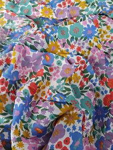 Floral Wrap Midi Dress