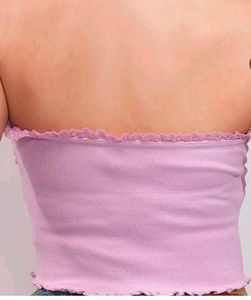 Cute Lilac Tube Top