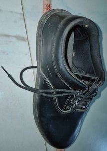 Classic Black Casual School Shoes