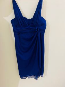 beautiful branded royal blue dress for sale