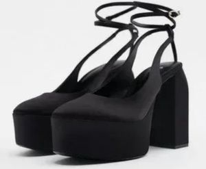 Platform new tagged Zara Black Heels