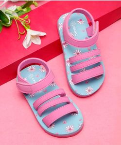 Cute Daisy Print Sandals